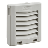 Rejilla de Escape con Filtro / IP54 / Click-Fit / 5 in (127 mm) / Gris Claro RAL 7035