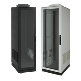 Gabinete Servidor Voz/Datos ProLine / 42U / 2000x700x800 mm (78.7x27.6x31.5 in) / Ventilador Tipo 1 / Filtro 600 CFM / Acero / Gris Claro RAL 7035