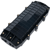 Caja de Empalme de Fibra Óptica / 48 Hilos / IP68 / 4 Entradas / 4 Salidas / Horizontal