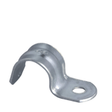 Abrazadera Tipo Uña / Conduit 1" (25.4 mm) / Acero Galvanizado / Espesor 1.2 mm / Zincado Electrolítico 5 micras