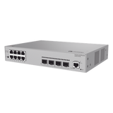Switch de Acceso eKit Administrable Capa 2 / 8 Puertos Gigabit / 4 Puertos SFP / 1 Puerto de Consola / Gestión Gratuita desde la Nube / Libre de Licenciamiento