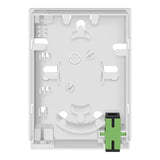 Roseta de Fibra Óptica con 1 Adaptador SC APC