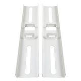 Montaje de Metal para Poste Universal / Ajuste 115-280 mm / Carga 30 kg / Ángulo 45° / Acero con Pintura Electroestática / 300x44 mm (0.98x0.14 ft)