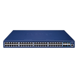 Switch Gestionado Capa 3 / 48 Puertos Gigabit + 6 Puertos 10G SFP+ / Routing IPv4/IPv6 / NMS Integrado / QoS Avanzado / Seguridad Empresarial