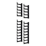 Kit de Dedos Para Administración de Cables en Gabinetes FlexFusion™ Light, de 48 UR, Dedos de 100 mm de Longitud, Color Negro