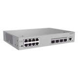 Switch de Acceso eKit Administrable Capa 2 / 8 Puertos Gigabit / 4 Puertos SFP / 1 Puerto de Consola / Gestión Gratuita desde la Nube / Libre de Licenciamiento