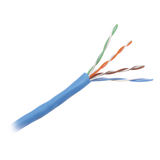 Bobina de Cable UTP de 305 Metros (1000 Pies) de Cobre, NetKey, Azul, Categoría 5e (24 AWG), Riser (CMR), de 4 Pares