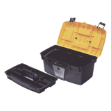 Caja Porta Herramientas / 17" / 44x26x23 cm / Polipropileno / 550 gr / Candado / Charola para Tornillos