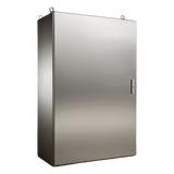 Gabinete de Acero Inoxidable / IP55 / IK10 / 800x1600x400 mm / 31.5x63x15.7 in / Carga 80 kg / Exterior Telecom