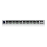 USW-48 — Switch Layer 2 de 48 Puertos GbE + 4 Puertos SFP con Diseño Fanless para Funcionamiento Totalmente Silencioso