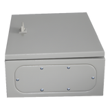 Gabinete de Acero IP66 / 400x400x200 mm / IK10 / Placa Trasera Galvanizada / Cierre con Llave / 15.7x15.7x7.9 in