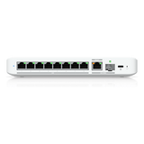 USW Flex 2.5G Switch de 8 Puertos 2.5GbE, con un Puerto de Enlace Ascendente Combinado RJ45/SFP+ de 10 GbE, Incluye Adaptador ca/cc