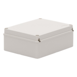 Gabinete de Plástico IP55 / 190 x 240 x 95 mm / Protección EMI y Antiestática / -40 a 120°C / Aplicaciones Solares y Telecomunicaciones