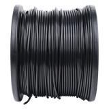 Bobina de 305 Metros (1000 Pies) Cat5e con Gel para Exterior, Color Negro, para Aplicaciones en Sistemas de Redes de Datos y Cableado Estructurado. Uso Intemperie.