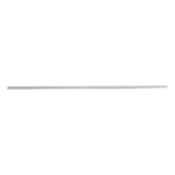 Riel DIN Estándar / 35 mm / 25 cm (9.84 ft) de Longitud / Acero Cromado Zinc / Ranura Central / Paquete de 4