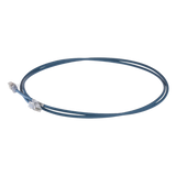 Patch Cord Cat6A, Diametro Reducido 28 AWG, Blindado S/FTP, CM/LS0H, 3 Metros, Color Azul