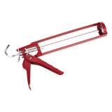 Pistola Calafateadora / 9" (228.6 mm) / Mango Aluminio y Marco Acero / Cartuchos Estándar 216 x 50 mm / Gatillo Ajustable / Espiga Gancho