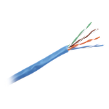 Bobina de Cable UTP 305 Metros (1000 Pies) de Cobre, NetKey, Azul, Categoría 5e (24 AWG), PVC (CM), de 4 Pares