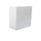Gabinete de Acero para Intemperie / IP66 / IK10 / 600 x 600 x 300 mm / Carga 50 kg / Placa Trasera Metálica