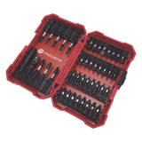 Juego de Puntas para Taladro / 42 Piezas / Entrada Hexagonal 1/4" / Acero S2 / Estuche Resistente a Impactos