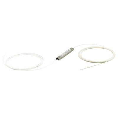 Splitter (Divisor Óptico) tipo PLC de 1x2 balanceado (50/50) para fusión (sin conectores) - Fibralink México