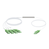 UFiber Splitter (Divisor Óptico) PLC 1 x 4 con conectores SC/APC - Fibralink México